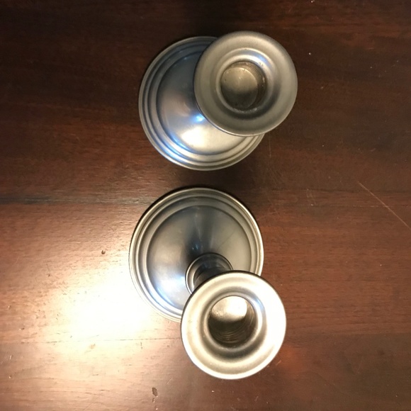 Reed & Barton Accents Reed And Barton Pewter Candle Holders Poshmark
